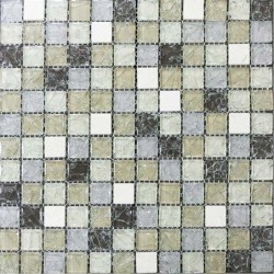Mosaïque Cristal Broken Beige