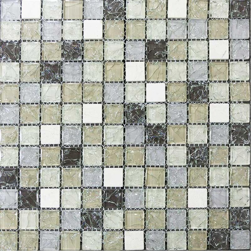 Mosaïque Cristal Broken Beige