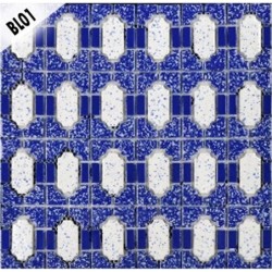 Mosaïque Céramique Cariya Blue