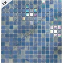 Mosaique Pate De Verre Bleu Bisazza