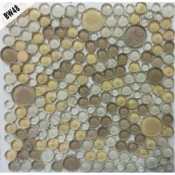 Mosaique Cristal galet