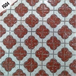 Mosaïque Céramique Warda Marron