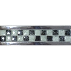 Mosaïque La Frieze Mouchetée Noir