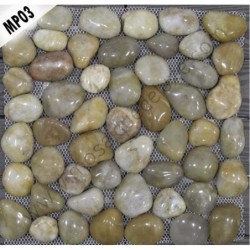 Mosaïque Galet Beige