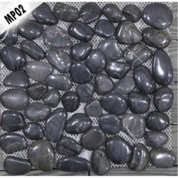 Mosaïque Galet Noir