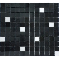 Mosaique Marbre Noir