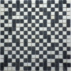 Mosaique Marbre beige gris