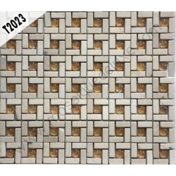 Mosaique Marbre et Cristal