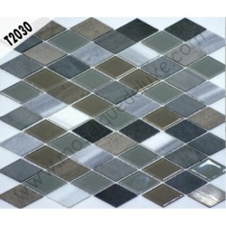 Mosaique Cristal & marbre